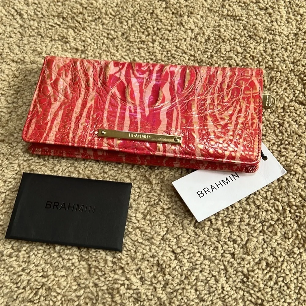 New! Brahmin Ady melbourne leather wallet .